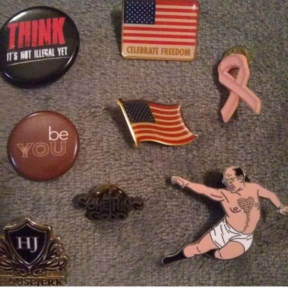 Patriotic and Inspirational Pin Set